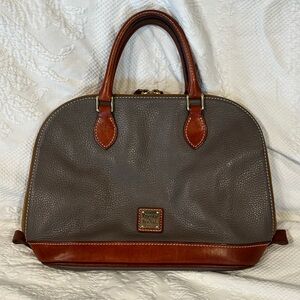 Dooney and Bourke Pebbled Leather Satchel